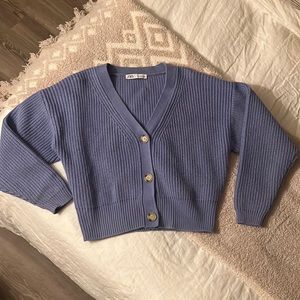 Zara M cardigan lilac/purple